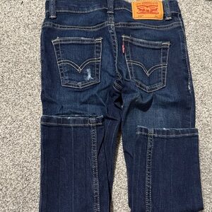 Levi's Men's Dark Indigo Straight Jeans